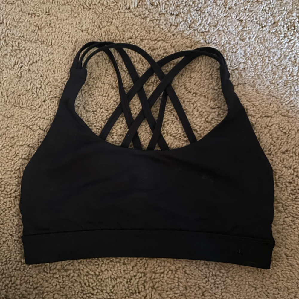 Black Lululemon Sports Bra